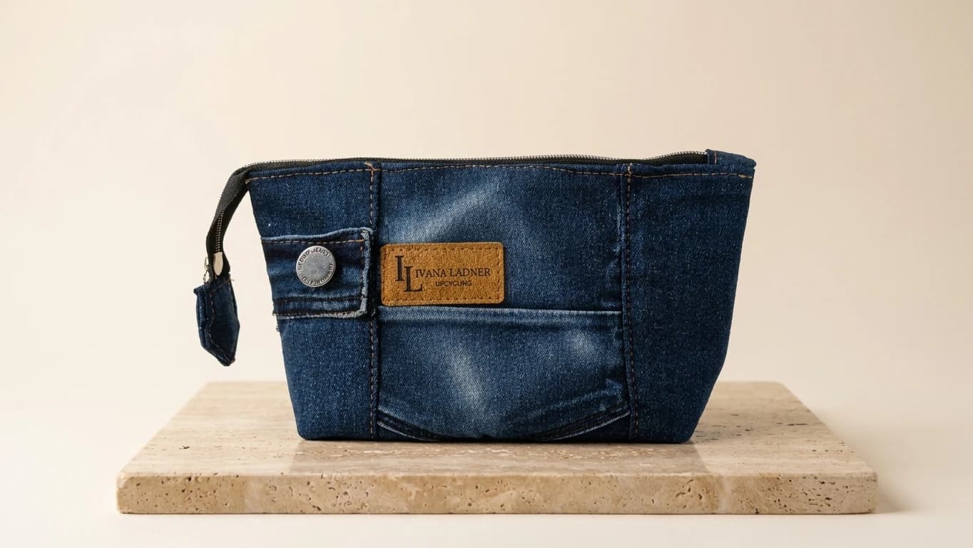 Neceser Denim Índigo & Detalle Pretina - Ver imagen 1